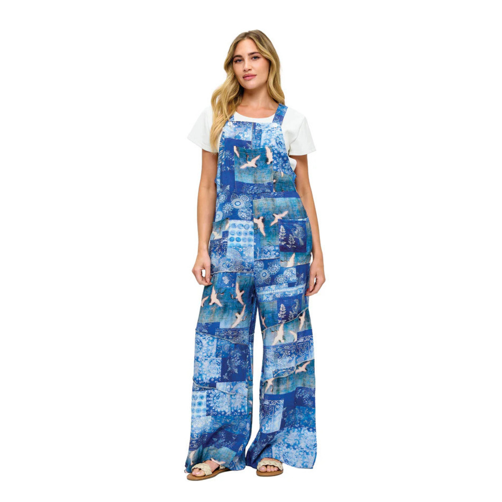 26363 SKY Yak & Yeti Boho Overall Beach & Birds Inspired Various Sizes